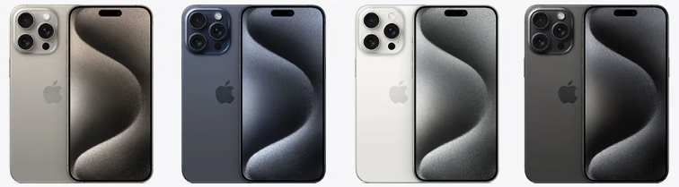 S24울트라와 비교하는 아이폰15 색상 및 디자인사진입니다.